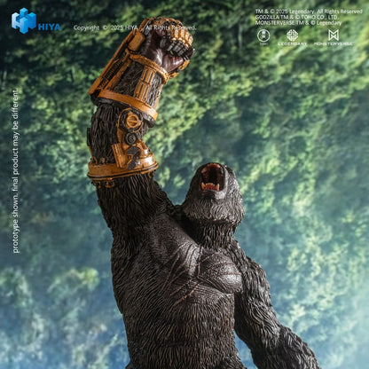 HIYA - Godzilla x Kong The New Empire Stylist Series PVC Statue Kong B.E.A.S.T. Glove Version