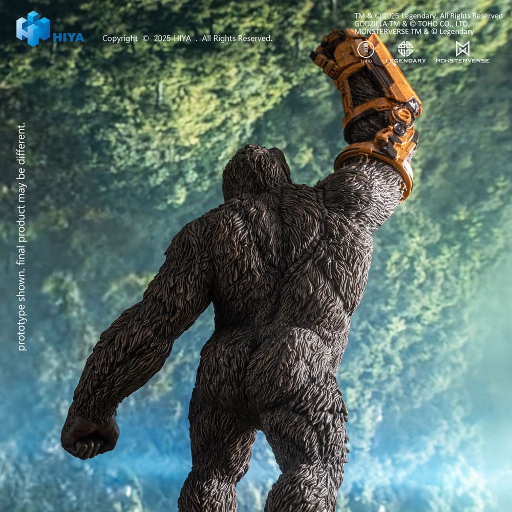 HIYA - Godzilla x Kong The New Empire Stylist Series PVC Statue Kong B.E.A.S.T. Glove Version