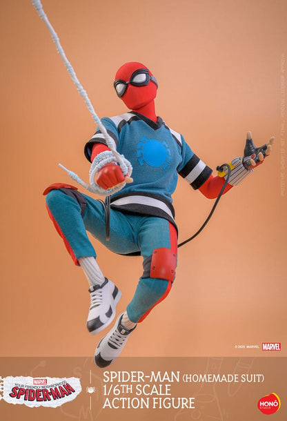 HONO STUDIO - Your Friendly Neighborhood Spider-Man Action Figure 1/6 Spider-Man (Homemade Suit)