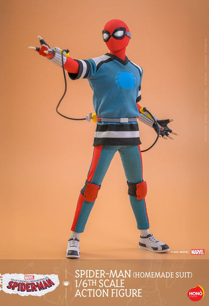 HONO STUDIO - Your Friendly Neighborhood Spider-Man Action Figure 1/6 Spider-Man (Homemade Suit)