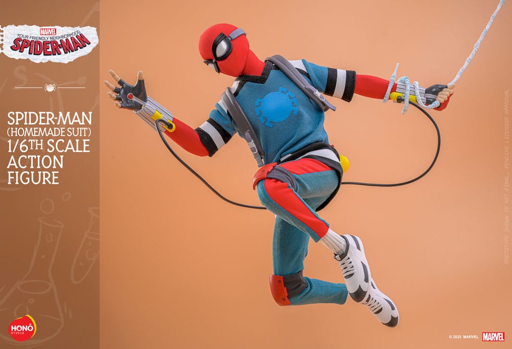 HONO STUDIO - Your Friendly Neighborhood Spider-Man Action Figure 1/6 Spider-Man (Homemade Suit)