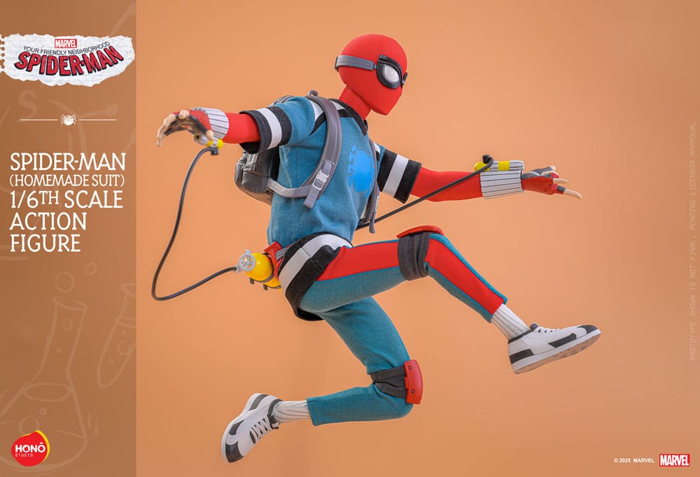 HONO STUDIO - Your Friendly Neighborhood Spider-Man Action Figure 1/6 Spider-Man (Homemade Suit)