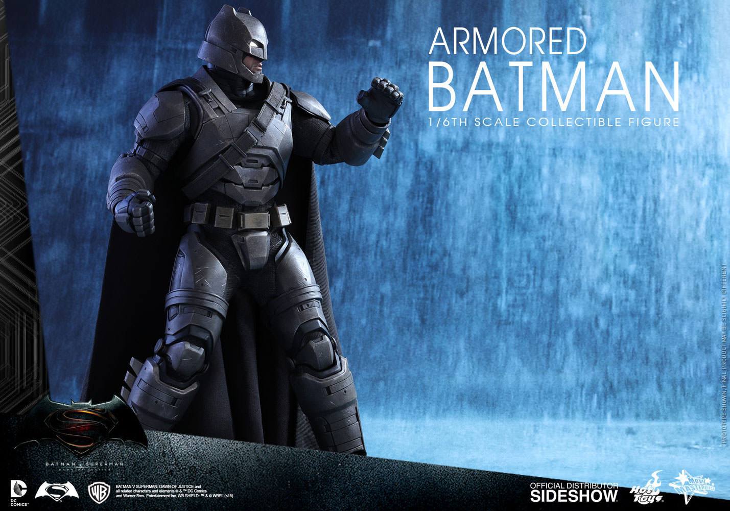 HOT TOYS - Superman VS Batman Armored Batman  MMS349