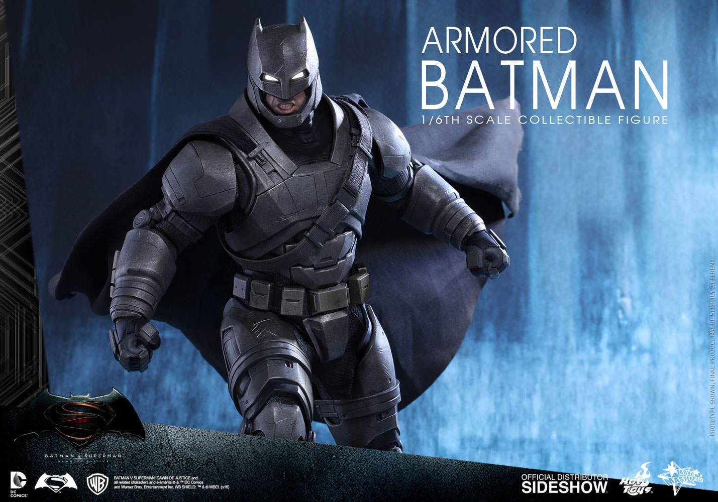 HOT TOYS - Superman VS Batman Armored Batman  MMS349