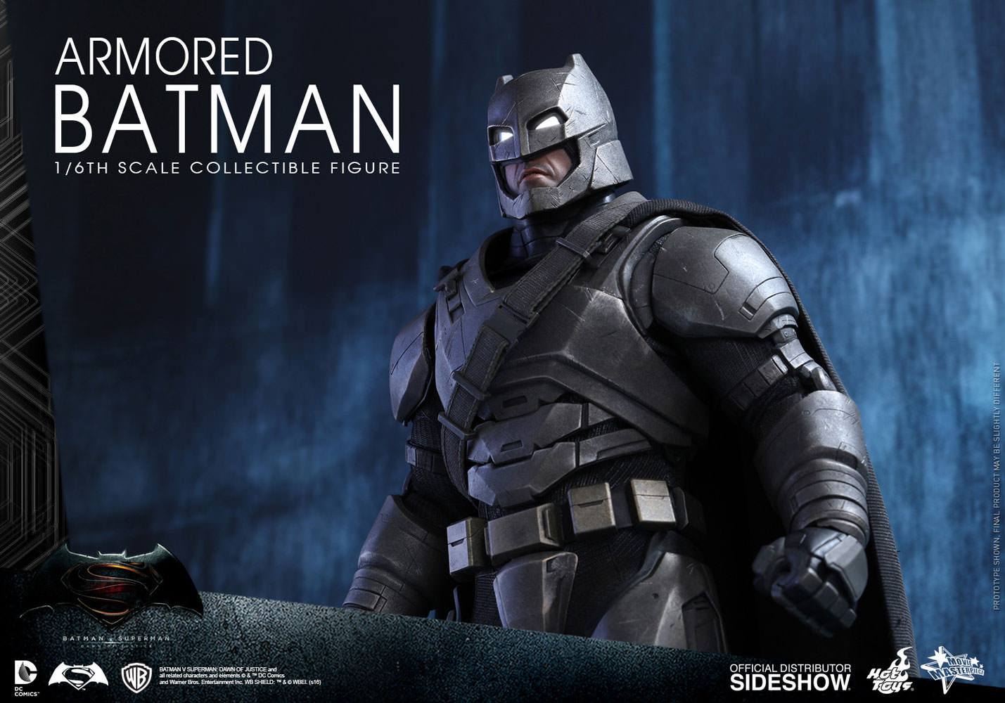 HOT TOYS - Superman VS Batman Armored Batman  MMS349