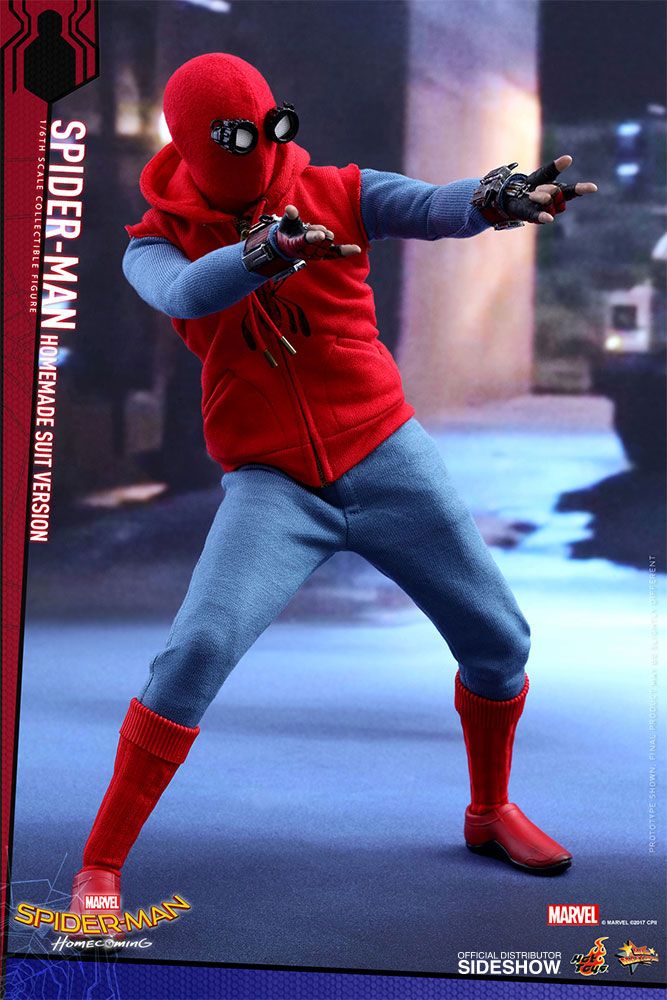 HOT TOYS - Spider-Man Homecoming Movie Masterpiece Action Figure 1/6 Spider-Man Homemade Suit Ver.  MMS414