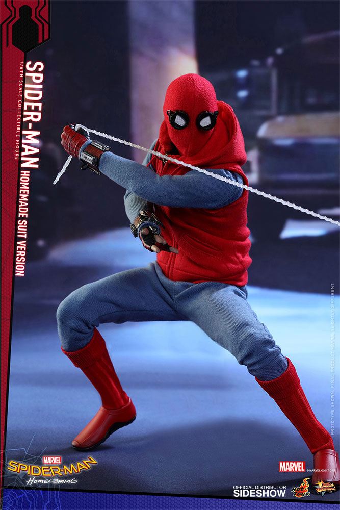 HOT TOYS - Spider-Man Homecoming Movie Masterpiece Action Figure 1/6 Spider-Man Homemade Suit Ver.  MMS414
