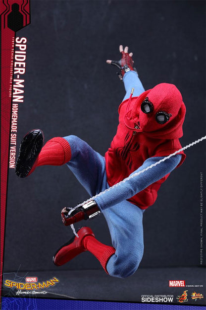HOT TOYS - Spider-Man Homecoming Movie Masterpiece Action Figure 1/6 Spider-Man Homemade Suit Ver.  MMS414