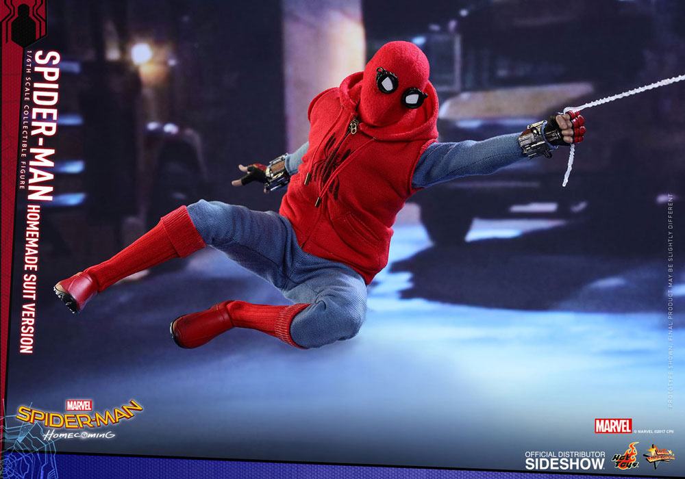 HOT TOYS - Spider-Man Homecoming Movie Masterpiece Action Figure 1/6 Spider-Man Homemade Suit Ver.  MMS414