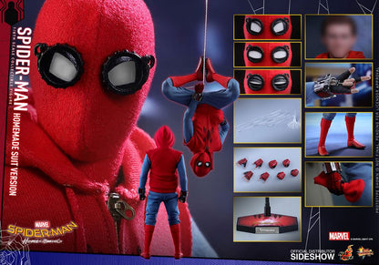 HOT TOYS - Spider-Man Homecoming Movie Masterpiece Action Figure 1/6 Spider-Man Homemade Suit Ver.  MMS414