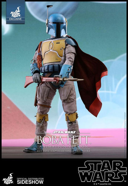 HOT TOYS - Star Wars Television Masterpiece Action Figure 1/6 Boba Fett Animation Ver. Sideshow Exclusive  TMS006