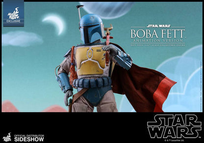 HOT TOYS - Star Wars Television Masterpiece Action Figure 1/6 Boba Fett Animation Ver. Sideshow Exclusive  TMS006