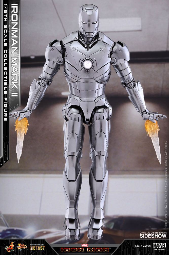 HOT TOYS - Iron Man 2 Diecast Movie Masterpiece Action Figure 1/6 Iron Man Mark II  MMS431D20