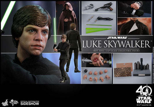 HOT TOYS - Star Wars Episode VI The Return of The Jedi - Luke Skywalker - Movie Masterpiece 1:6 Action Doll