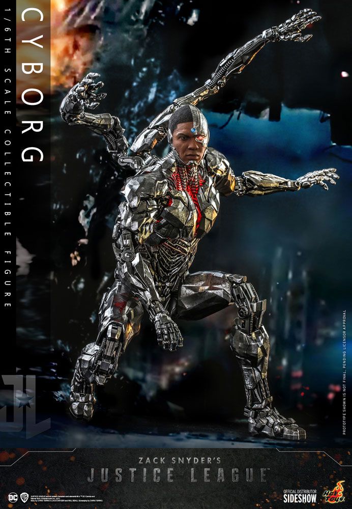 HOT TOYS  - Zack Snyder`s Justice League Action Figure 1/6 Cyborg