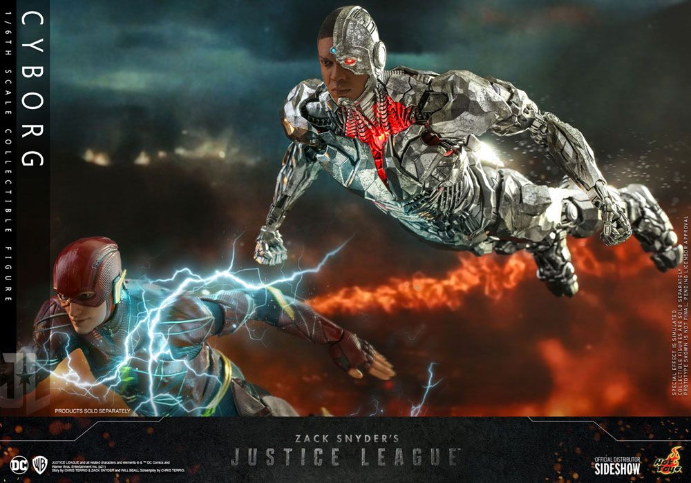 HOT TOYS  - Zack Snyder`s Justice League Action Figure 1/6 Cyborg