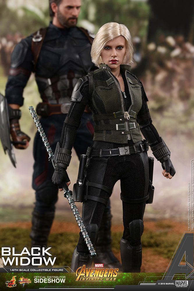 HOT TOYS - Avengers Infinity War Movie Masterpiece Action Figure 1/6 Black Widow  MMS460