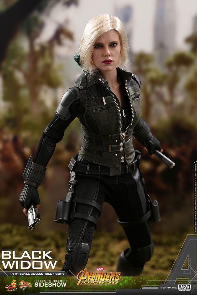 HOT TOYS - Avengers Infinity War Movie Masterpiece Action Figure 1/6 Black Widow  MMS460