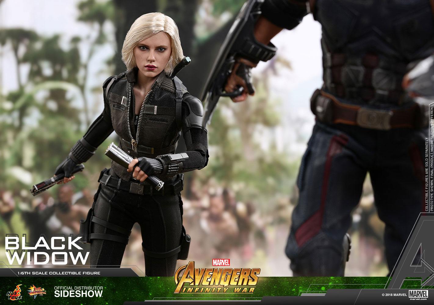 HOT TOYS - Avengers Infinity War Movie Masterpiece Action Figure 1/6 Black Widow  MMS460