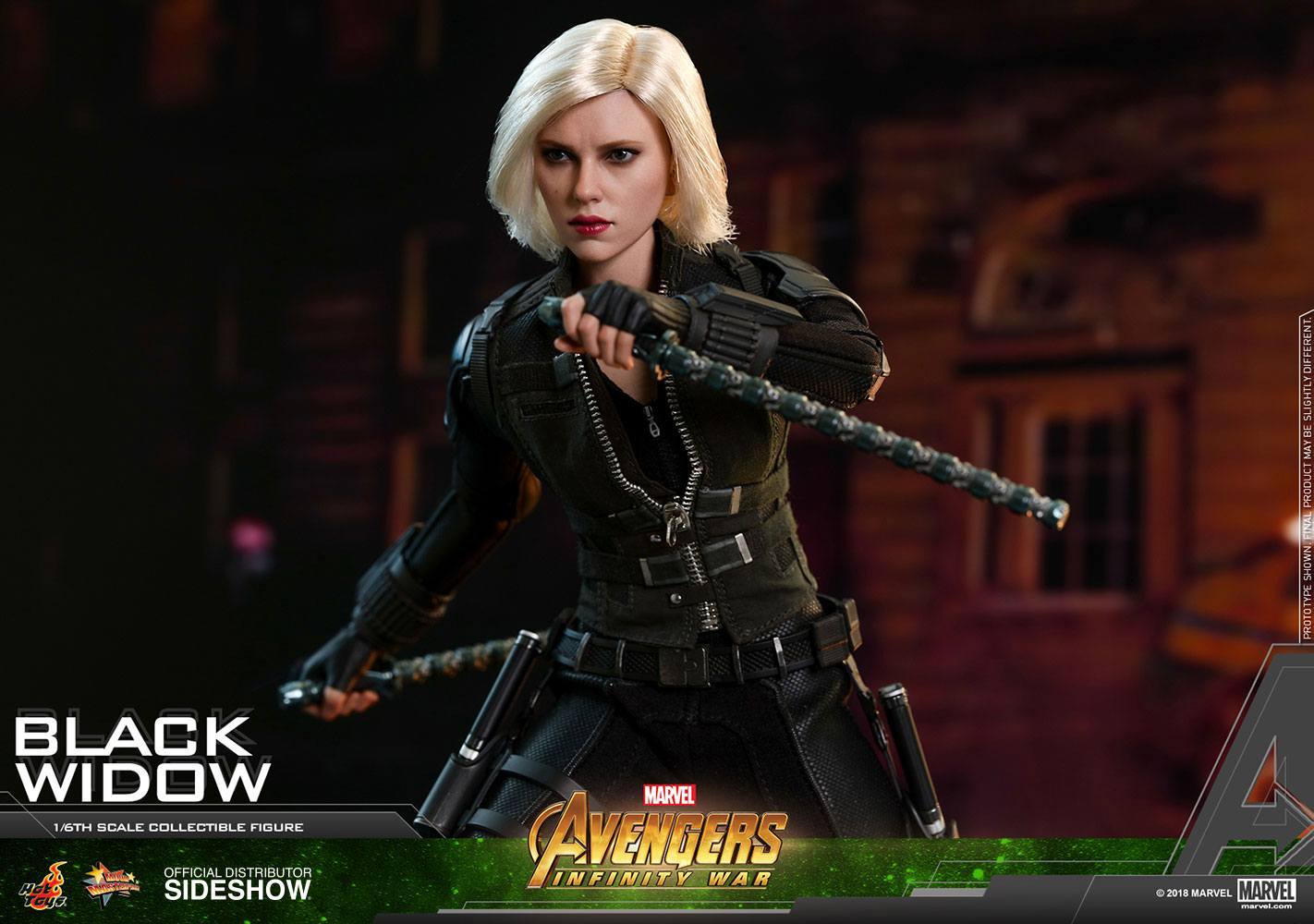 HOT TOYS - Avengers Infinity War Movie Masterpiece Action Figure 1/6 Black Widow  MMS460