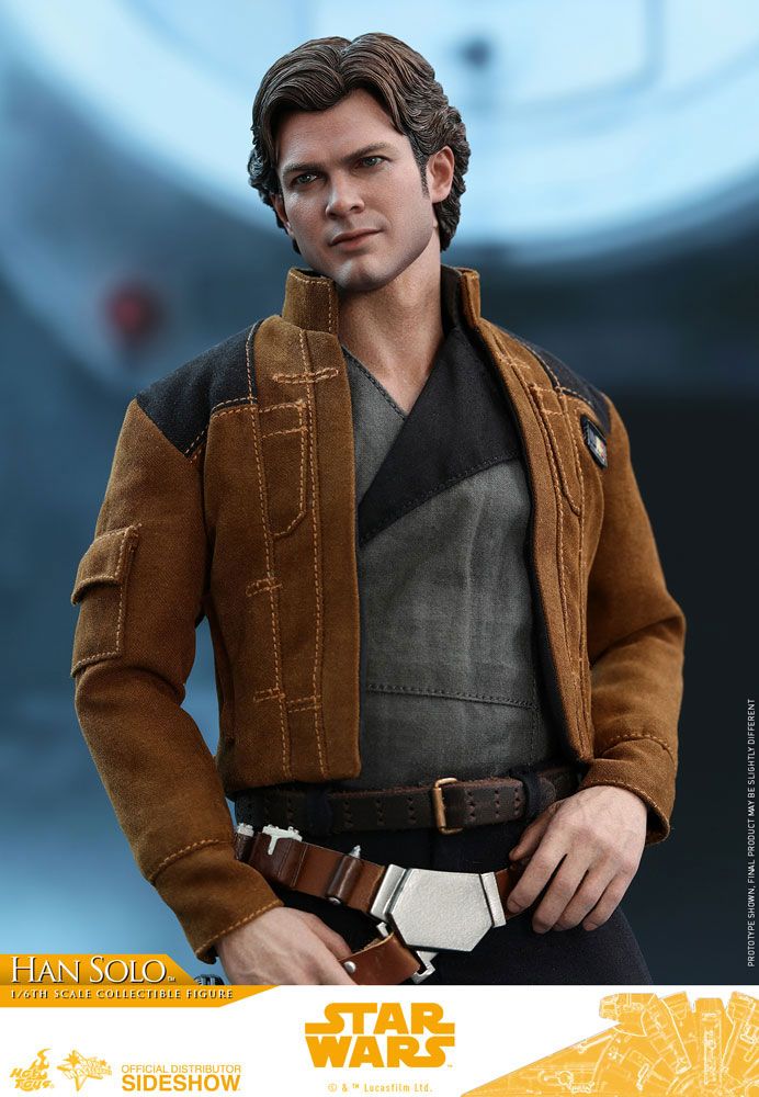 HOT TOYS - Star Wars Solo Movie Masterpiece Action Doll 1:6 Han Solo 31 cm MMS491