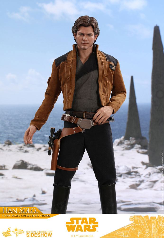 HOT TOYS - Star Wars Solo Movie Masterpiece Action Doll 1:6 Han Solo 31 cm MMS491