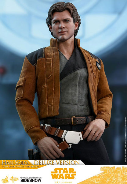 HOT TOYS - Star Wars Solo Movie Masterpiece Action Doll 1:6 Han Solo Deluxe Version 31 cm MMS492