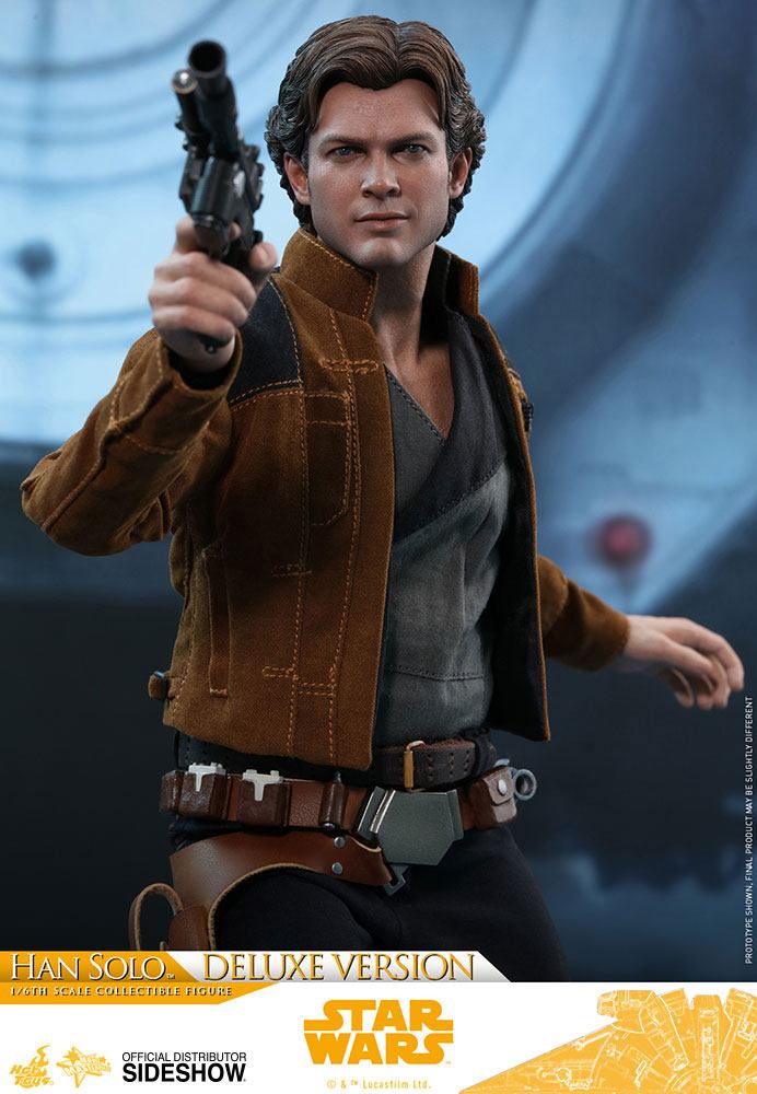 HOT TOYS - Star Wars Solo Movie Masterpiece Action Doll 1:6 Han Solo Deluxe Version 31 cm MMS492