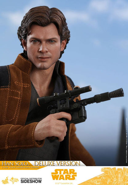 HOT TOYS - Star Wars Solo Movie Masterpiece Action Doll 1:6 Han Solo Deluxe Version 31 cm MMS492