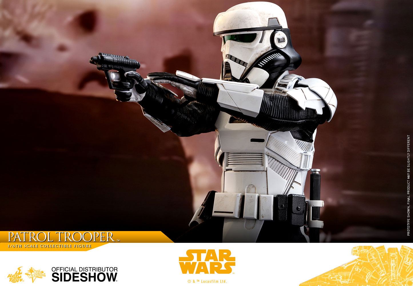 HOT TOYS - Star Wars - Solo - Patrol Trooper - Movie Masterpiece 1:6 Action Doll MMS494