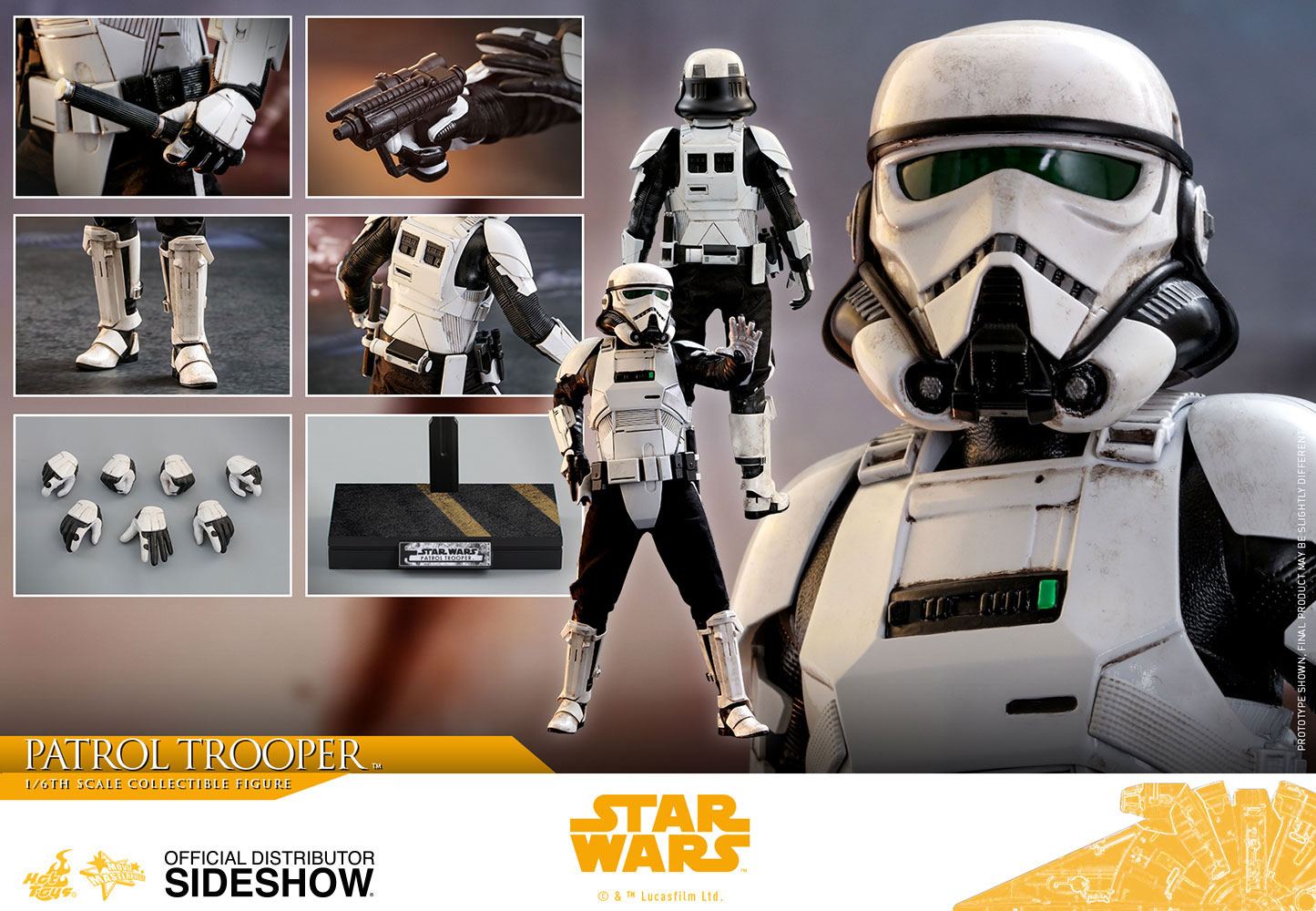HOT TOYS - Star Wars - Solo - Patrol Trooper - Movie Masterpiece 1:6 Action Doll MMS494