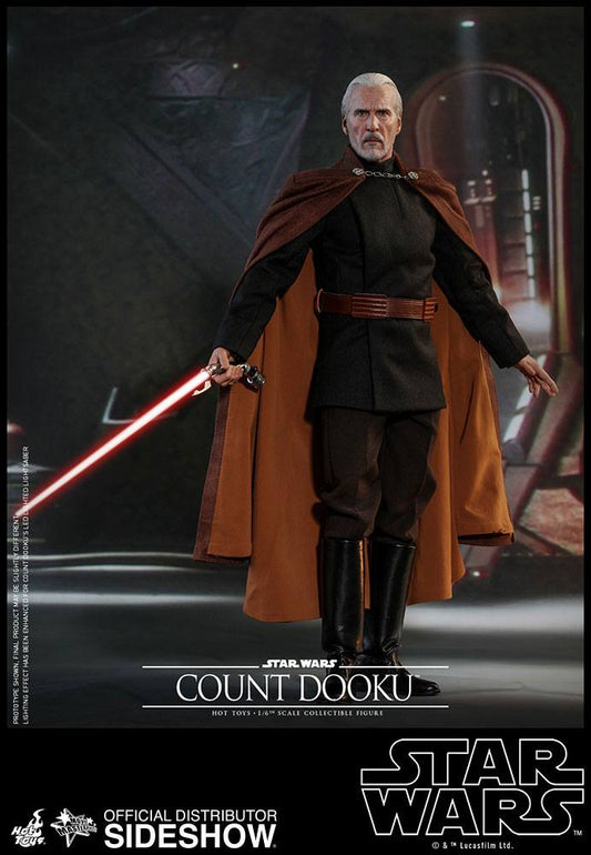 HOT TOYS - Star Wars Episode II - Count Dooku - Movie Masterpiece 1:6 Action Doll