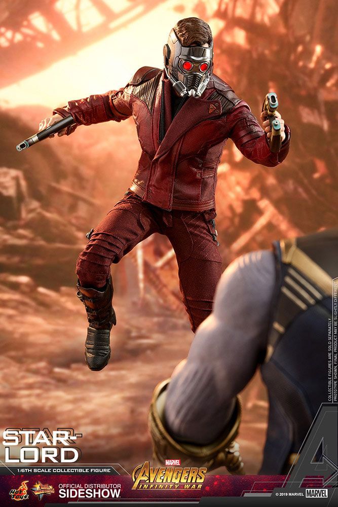 HOT TOYS - Marvel - Avengers Infinity War Movie Masterpiece 1:6 Action Doll Star-Lord MMS539