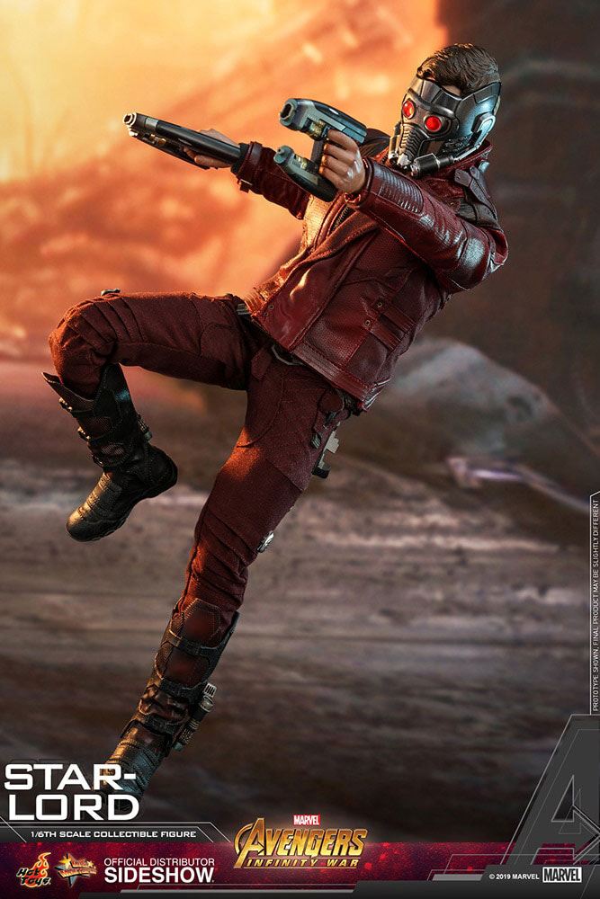 HOT TOYS - Marvel - Avengers Infinity War Movie Masterpiece 1:6 Action Doll Star-Lord MMS539