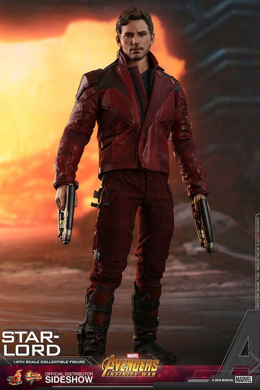 HOT TOYS - Marvel - Avengers Infinity War Movie Masterpiece 1:6 Action Doll Star-Lord MMS539