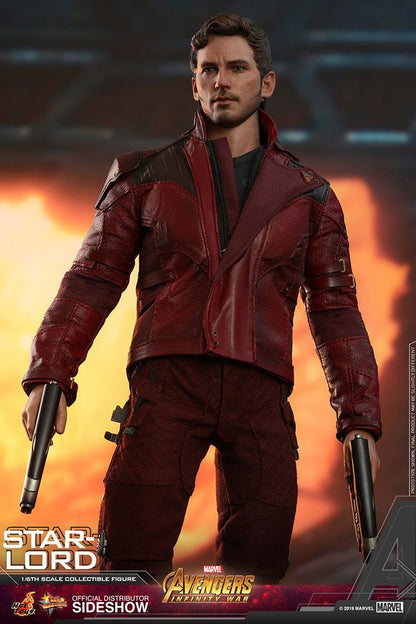 HOT TOYS - Marvel - Avengers Infinity War Movie Masterpiece 1:6 Action Doll Star-Lord MMS539