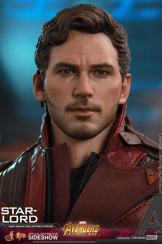 HOT TOYS - Marvel - Avengers Infinity War Movie Masterpiece 1:6 Action Doll Star-Lord MMS539