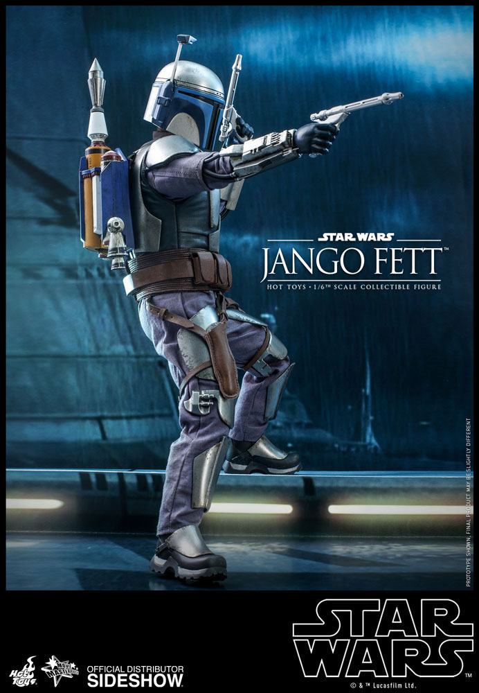 HOT TOYS - Star Wars Episode II Movie Masterpiece 1:6 Action Doll Jango Fett MMS589