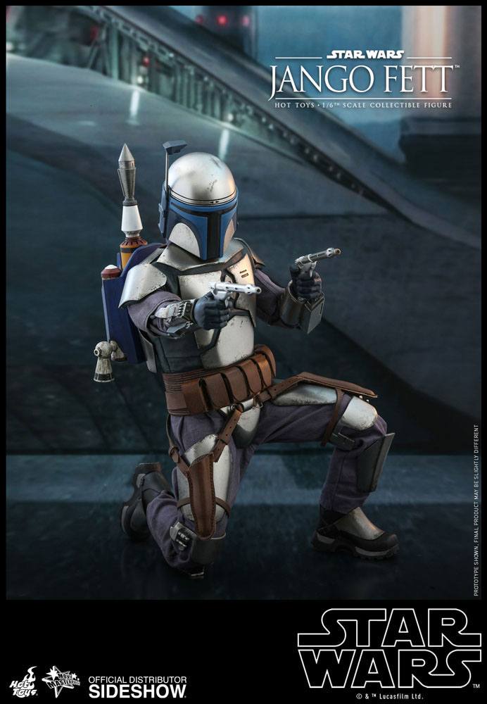 HOT TOYS - Star Wars Episode II Movie Masterpiece 1:6 Action Doll Jango Fett MMS589