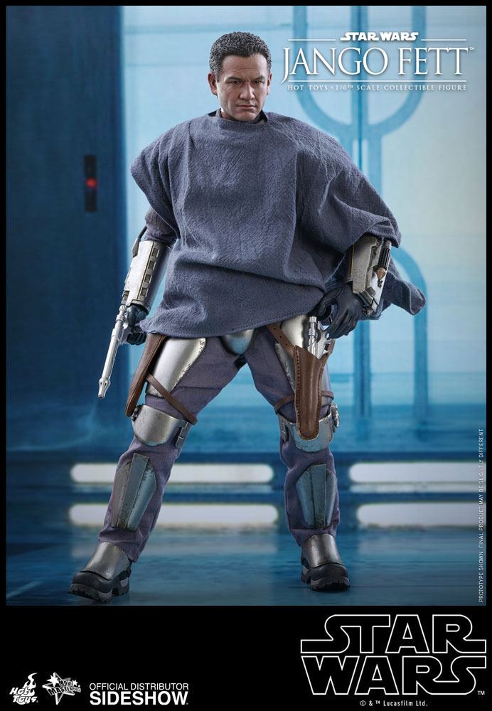 HOT TOYS - Star Wars Episode II Movie Masterpiece 1:6 Action Doll Jango Fett MMS589