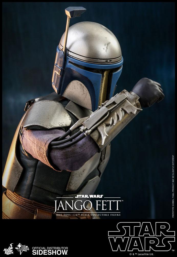 HOT TOYS - Star Wars Episode II Movie Masterpiece 1:6 Action Doll Jango Fett MMS589