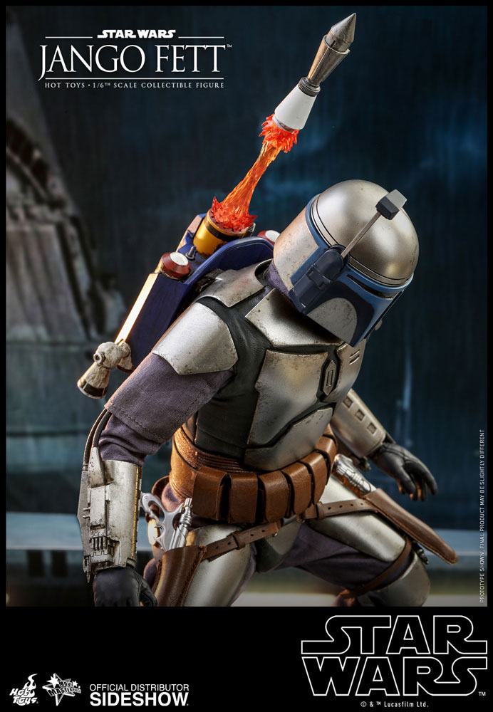 HOT TOYS - Star Wars Episode II Movie Masterpiece 1:6 Action Doll Jango Fett MMS589