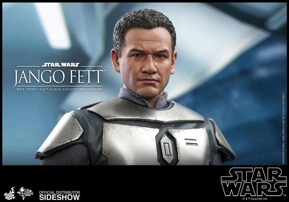 HOT TOYS - Star Wars Episode II Movie Masterpiece 1:6 Action Doll Jango Fett MMS589