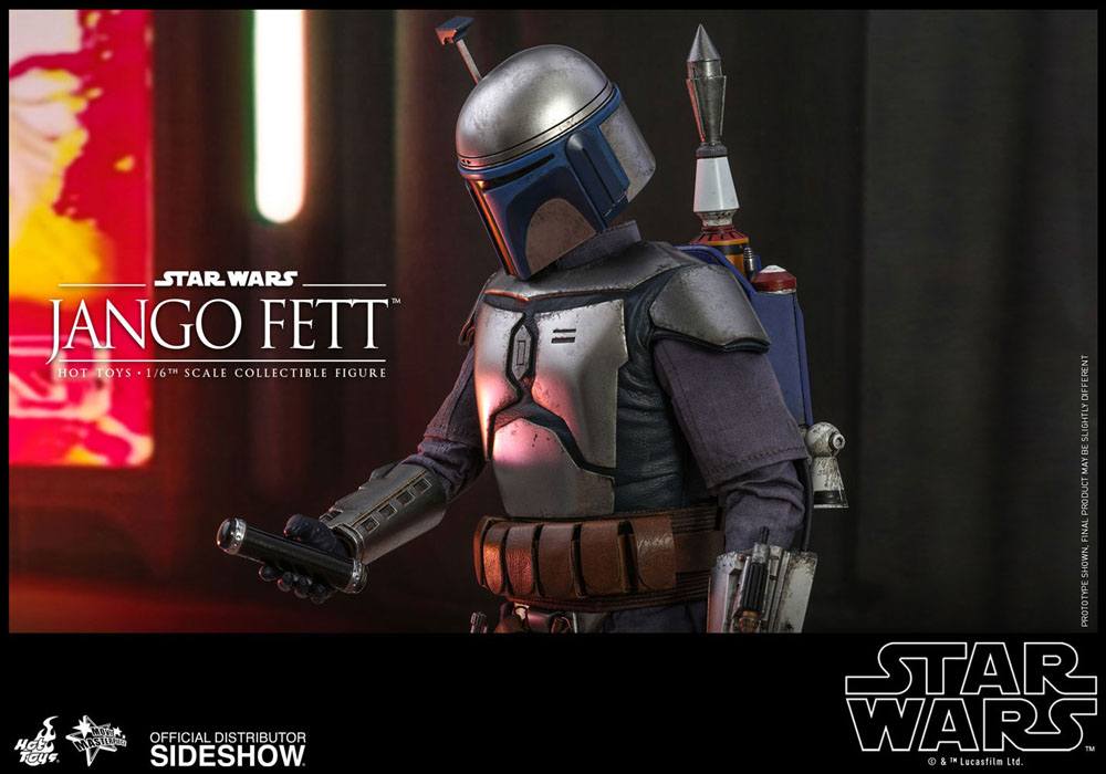 HOT TOYS - Star Wars Episode II Movie Masterpiece 1:6 Action Doll Jango Fett MMS589