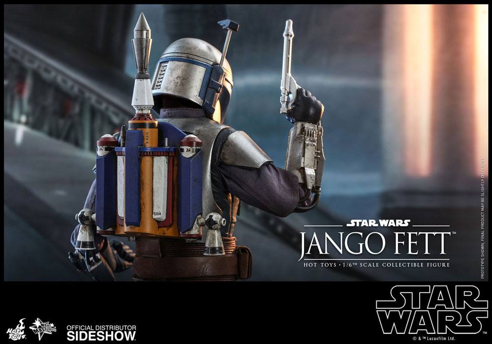 HOT TOYS - Star Wars Episode II Movie Masterpiece 1:6 Action Doll Jango Fett MMS589