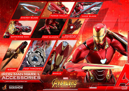 HOT TOYS - Marvel - Avengers Infinity War - Accessories Collection Series - Iron Man Mark L Accessories