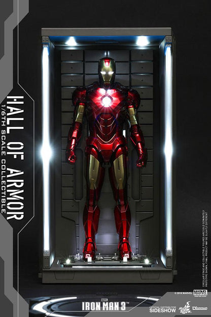 HOT TOYS - Marvel - Iron Man 3 - Hall of Armor - 1:6 Scale Accessory