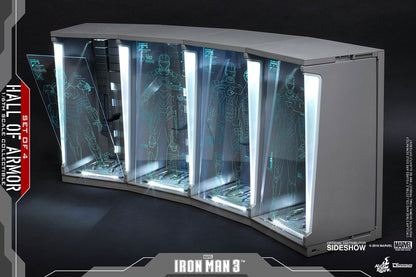 HOT TOYS - Marvel - Iron Man 3 - Hall of Armor Set of 4 - 1:6 Scale Accessory