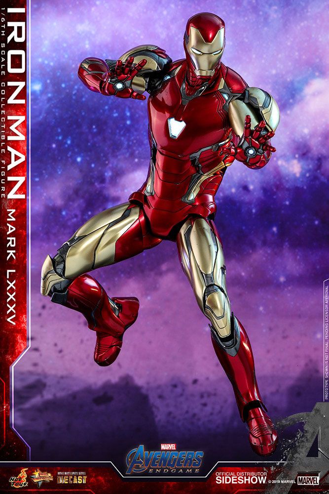 HOT TOYS - Avengers: Endgame Movie Masterpiece Series Diecast Action Figure 1/6 Iron Man Mark LXXXV  MMS528D30