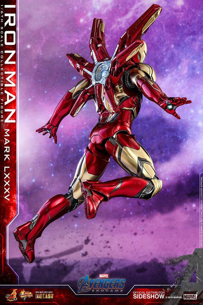 HOT TOYS - Avengers: Endgame Movie Masterpiece Series Diecast Action Figure 1/6 Iron Man Mark LXXXV  MMS528D30